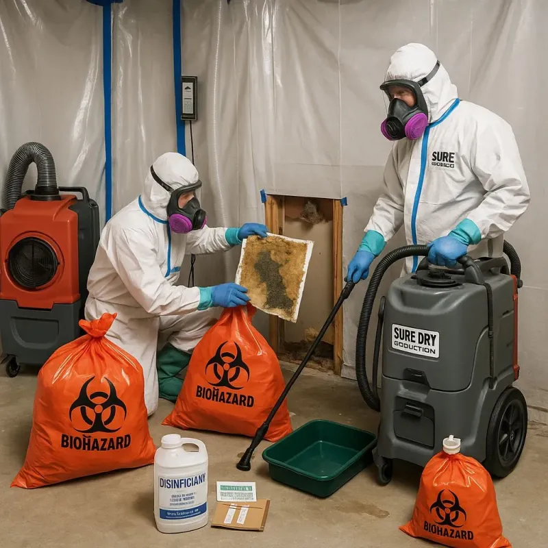 Contaminated Water Handling Protocols process in East Highland Park, VA