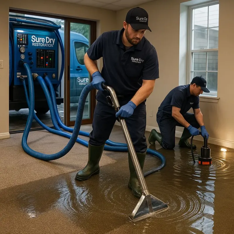 Water Extraction and Removal process in East Highland Park, VA